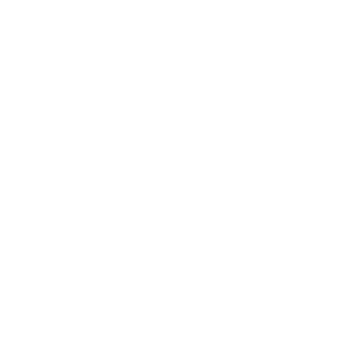 White briefcase icon with a handle and buckle.