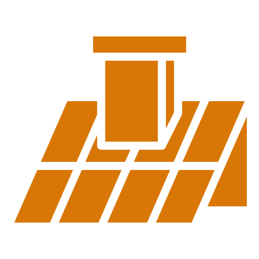 Icon of a floor scraper tool on wooden planks.